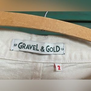Gravel and Gold creme-colored Placer Pants size 8-10 (their size 2) Medium